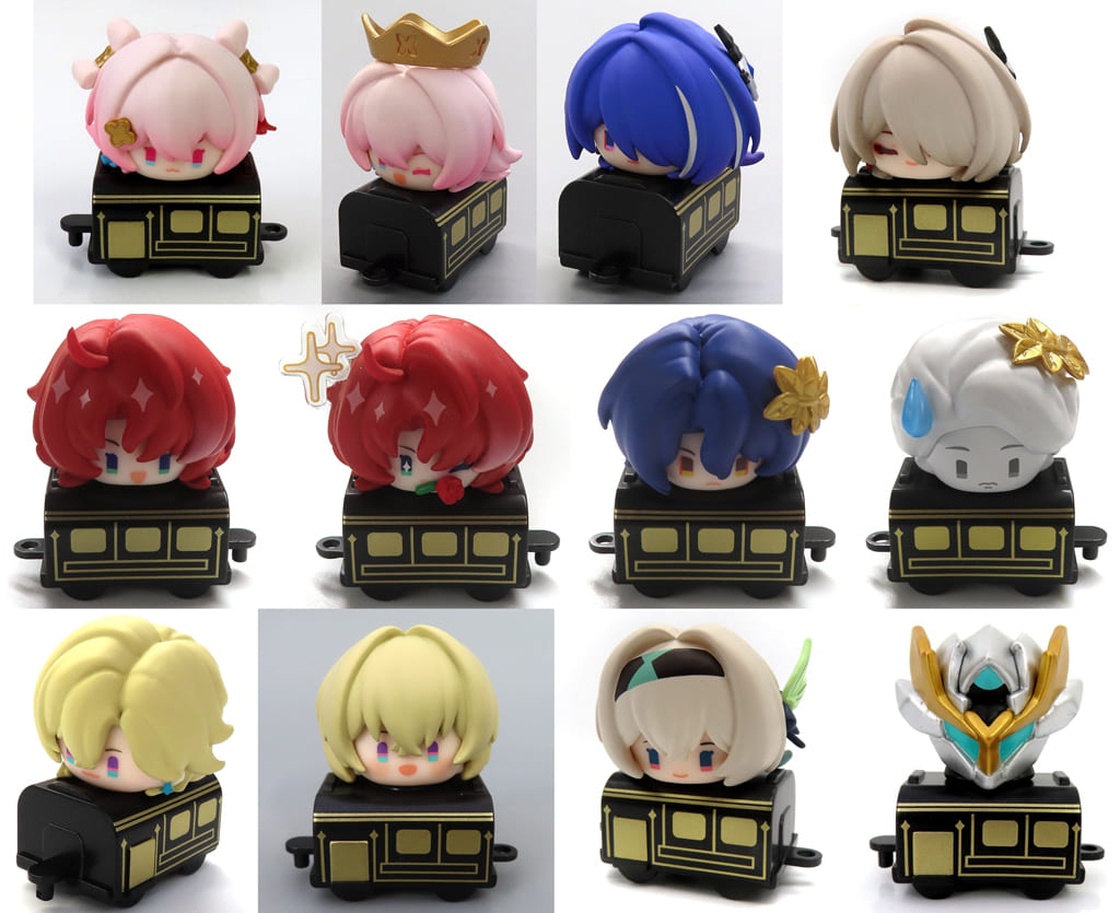 Honkai: Star Rail Deformed Stacking Mascot Vol. 2 Set of 12