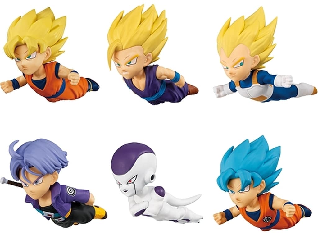 Tobimas Dragon Ball Trading Figure Complete 6-Piece Set