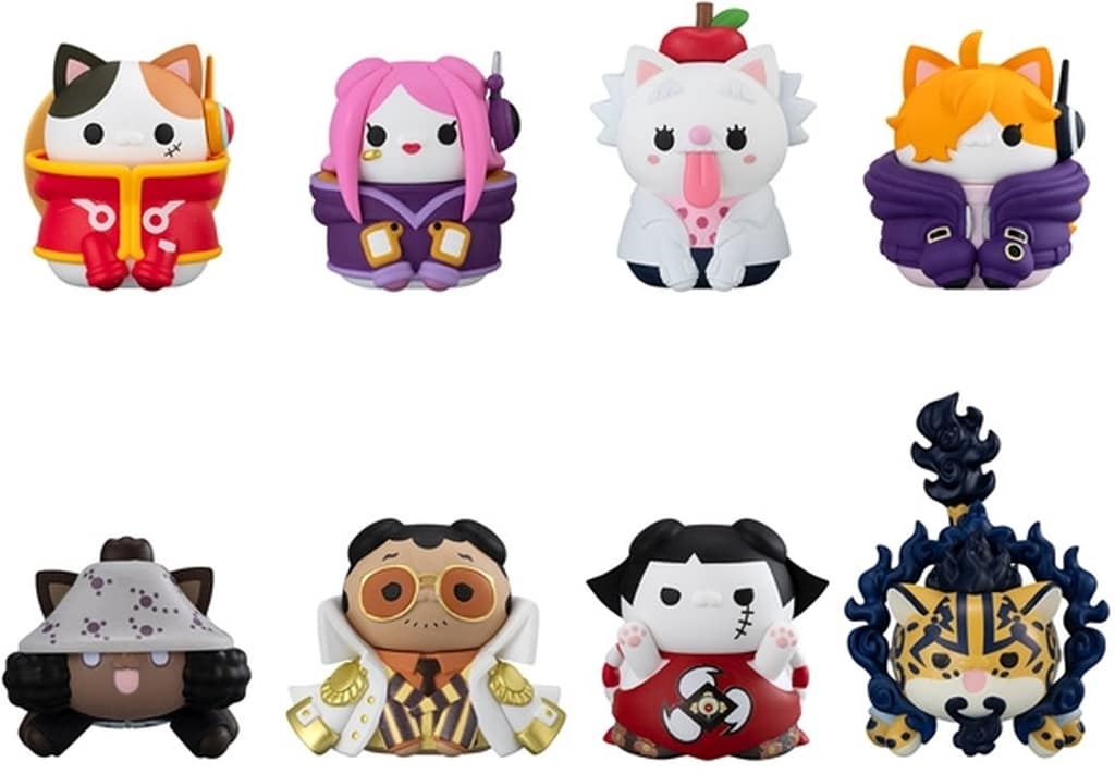 MEGA CAT PROJECT One Piece Egghead Arc Complete 8-Figure Set