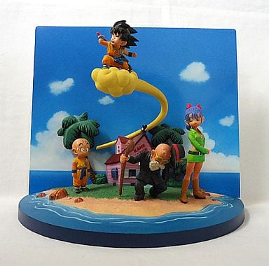Dragon Ball Diorama Figure Set Vol. 1 Goku Krillin Master Roshi Bulma