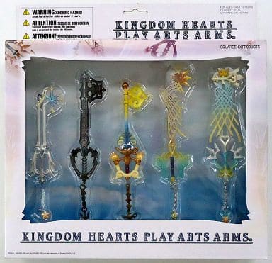 KINGDOM HEARTS PLAY ARTS ARMS 5-Piece Set