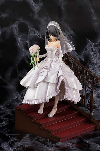 Kurumi Tokisaki Wedding Ver. Figure - Date A Live PVC 21.5cm (Pre-owned, Rank B)