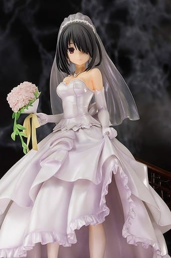 Kurumi Tokisaki Wedding Ver. Figure - Date A Live PVC 21.5cm (Pre-owned, Rank B)