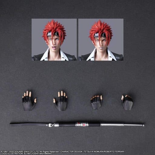 PLAY ARTS Kai Reno Figure - Final Fantasy VII Remake