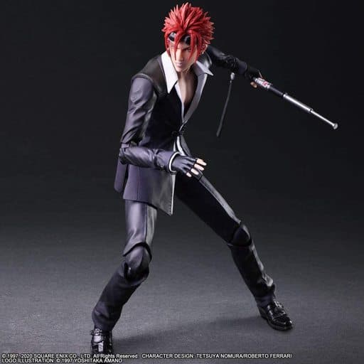 PLAY ARTS Kai Reno Figure - Final Fantasy VII Remake