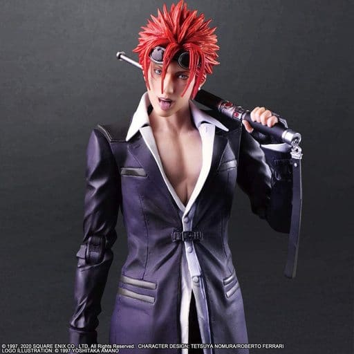 PLAY ARTS Kai Reno Figure - Final Fantasy VII Remake