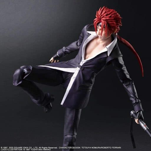 PLAY ARTS Kai Reno Figure - Final Fantasy VII Remake