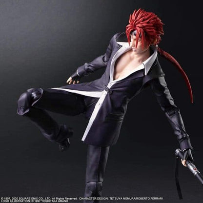 PLAY ARTS Kai Reno Figure - Final Fantasy VII Remake