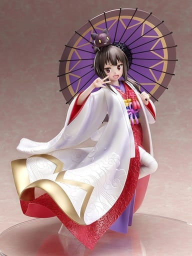 Megumin White Bridal Kimono 1/7 Scale Figure
