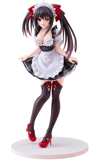 Kurumi Tokisaki Painted Figure - Date A Live Maid Version (28cm, Pre-owned)