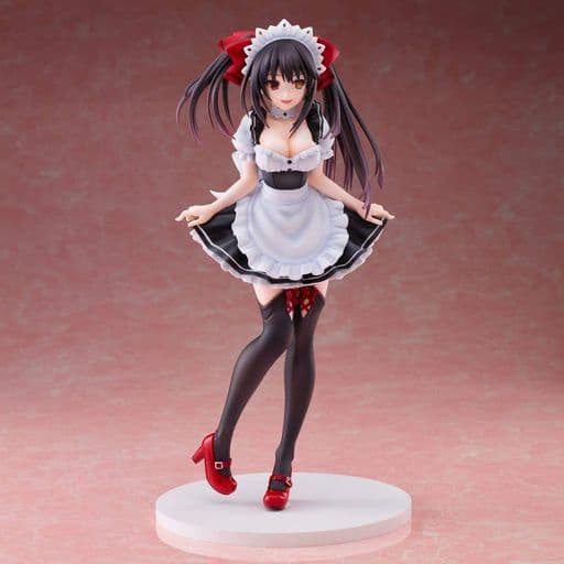 Kurumi Tokisaki Painted Figure - Date A Live Maid Version (28cm, Pre-owned)