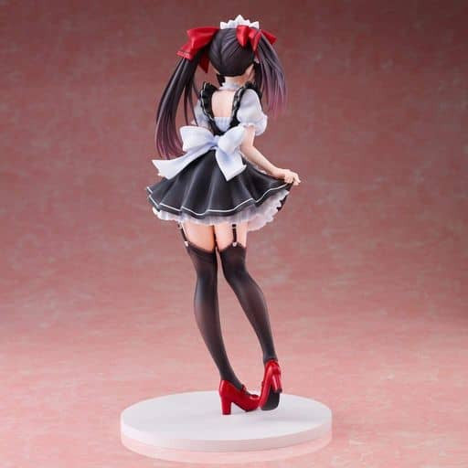 Kurumi Tokisaki Painted Figure - Date A Live Maid Version (28cm, Pre-owned)