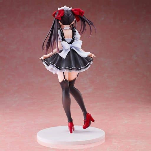 Kurumi Tokisaki Painted Figure - Date A Live Maid Version (28cm, Pre-owned)