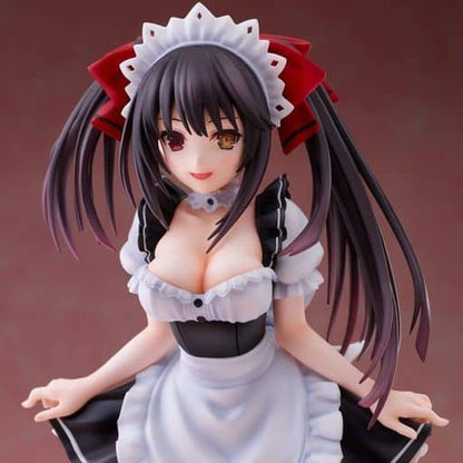 Kurumi Tokisaki Painted Figure - Date A Live Maid Version (28cm, Pre-owned)