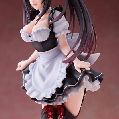 Kurumi Tokisaki Painted Figure - Date A Live Maid Version (28cm, Pre-owned)