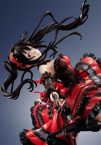Kurumi Tokisaki 1/7 PVC Figure - Date A Bullet Limited Blu-ray Bonus (Pre-owned,