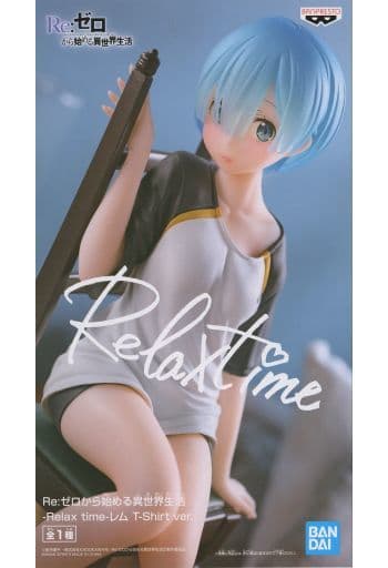 Rem T-Shirt ver. Re:ZERO -Relax time- Figure