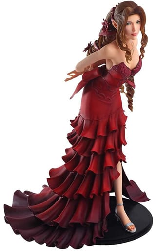 STATIC ARTS Aerith Gainsborough Dress Ver. Figure - Final Fantasy VII Remake