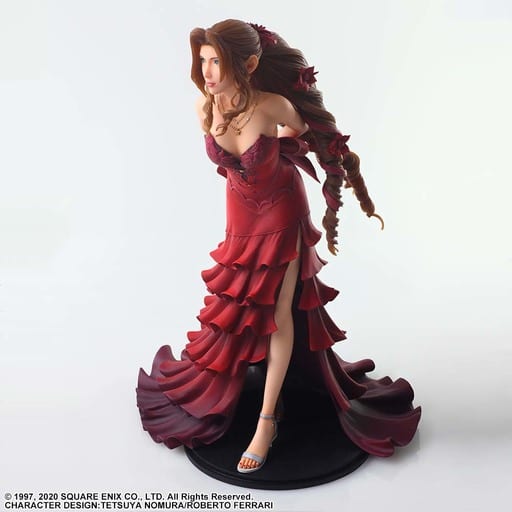 STATIC ARTS Aerith Gainsborough Dress Ver. Figure - Final Fantasy VII Remake