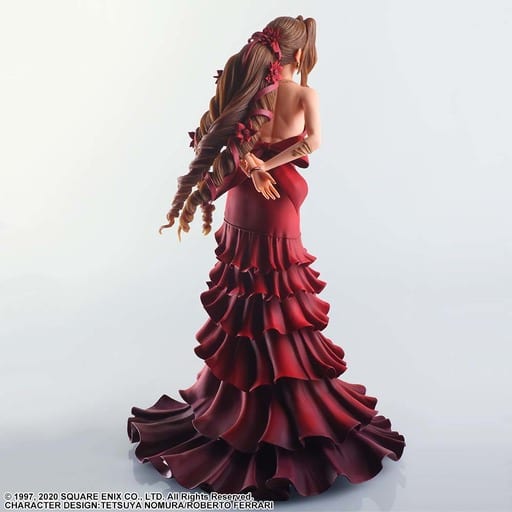 STATIC ARTS Aerith Gainsborough Dress Ver. Figure - Final Fantasy VII Remake
