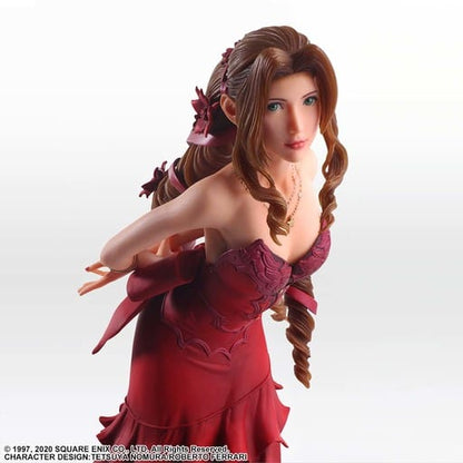 STATIC ARTS Aerith Gainsborough Dress Ver. Figure - Final Fantasy VII Remake