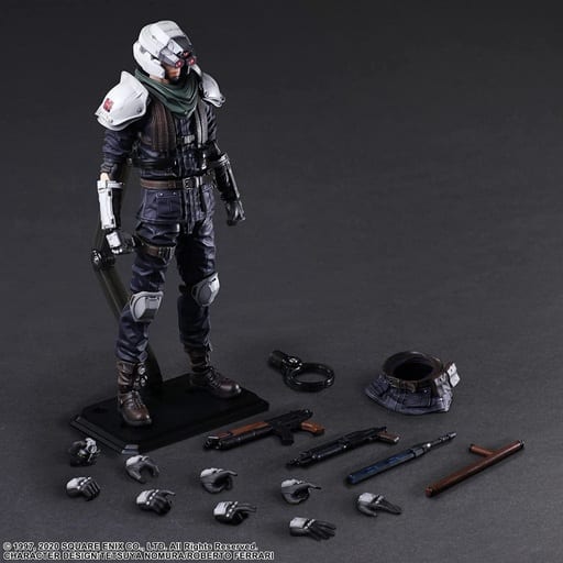 PLAY ARTS KAI Shinra Guard Figure - FINAL FANTASY VII REMAKE