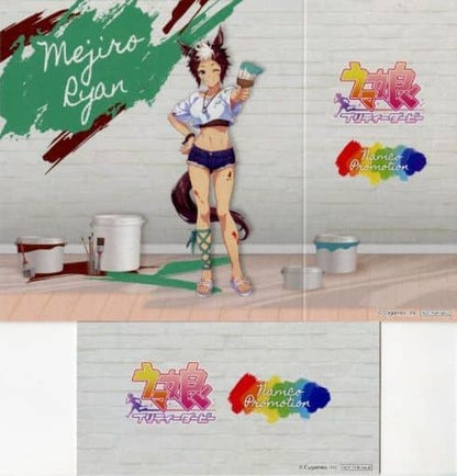 Mejiro Ryan Figure Background Board — Tracen Academy School Building Ver. (Namco Exclusive, NAMCO Promotion Campaign Bonus)