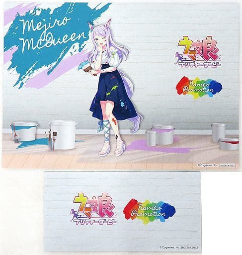 Mejiro McQueen Figure Background Board - Tracen Academy School Building Ver. (Namco Limited, Must-Buy Campaign Bonus, Used)