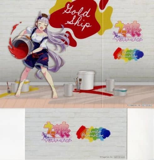 Gold Ship Figure Background Board - Tracen Academy School Building Ver. (Namco Exclusive Must-Buy Campaign Bonus) - Umamusume Pretty Derby