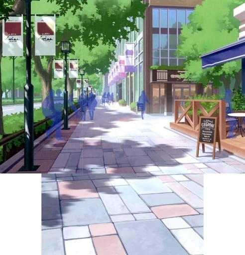 Satono Diamond Figure Background Board Street Ver. - Umamusume Pretty Derby NAMCO Exclusive Must-Buy Campaign Bonus (Pre-owned)
