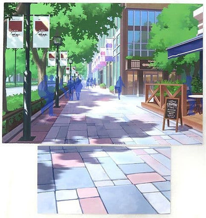 Satono Diamond Figure Background Board Street Ver. - Umamusume Pretty Derby NAMCO Exclusive Must-Buy Campaign Bonus (Pre-owned)