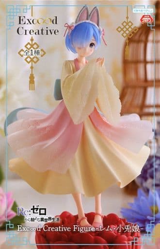Rem:ZERO Exc∞d Creative Figure - Little Rabbit Girl