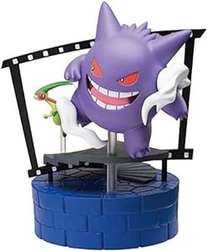 Gengar Diorama Figure Midnight Agent -the cinema- Pokémon Center Exclusive (Approx. 12.5×12×10.5 cm) — Pre-owned