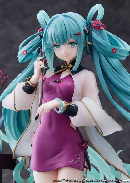 Hatsune Miku 2023 Spring Festival Ver. 1/7 Painted Complete Figure — F:NEX Exclusive (Furyu) Pre-owned