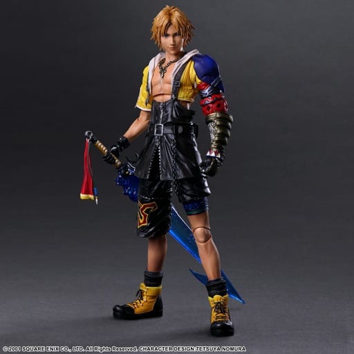 PLAY ARTS Tidus Figure - Final Fantasy X
