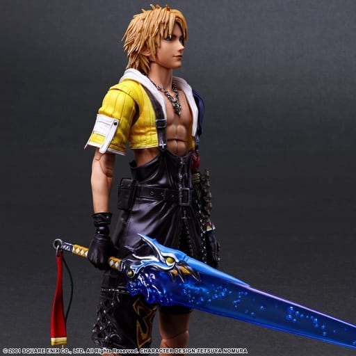 PLAY ARTS Tidus Figure - Final Fantasy X