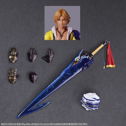 PLAY ARTS Tidus Figure - Final Fantasy X