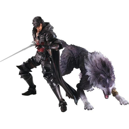 BRING ARTS Clive Rosfield & Torgal Figure | Final Fantasy XVI