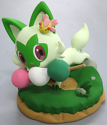 Sprigatito (Nyahoja) PVC Figure - Pokémon World Championships 2023 Limited Edition (Approx. 8.5cm, Pre-owned)