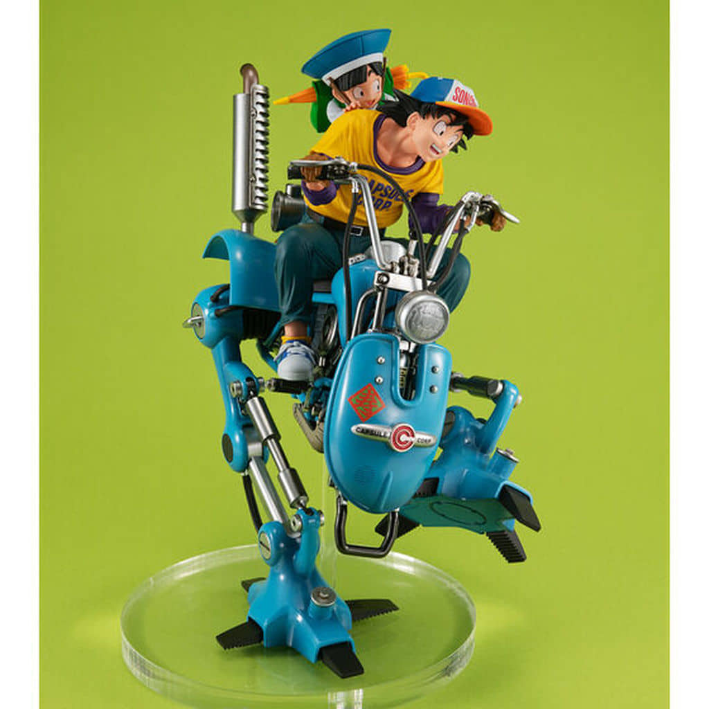 Desktop Real McCoy EX Son Goku & Gohan with Robot - Dragon Ball Z
