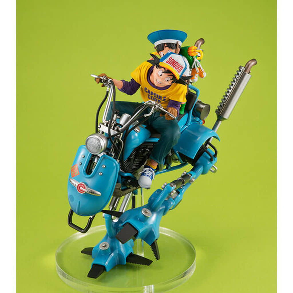 Desktop Real McCoy EX Son Goku & Gohan with Robot - Dragon Ball Z