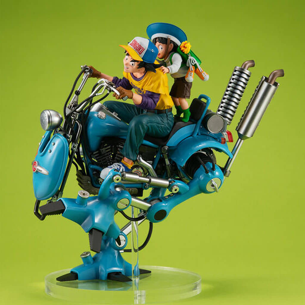 Desktop Real McCoy EX Son Goku & Gohan with Robot - Dragon Ball Z