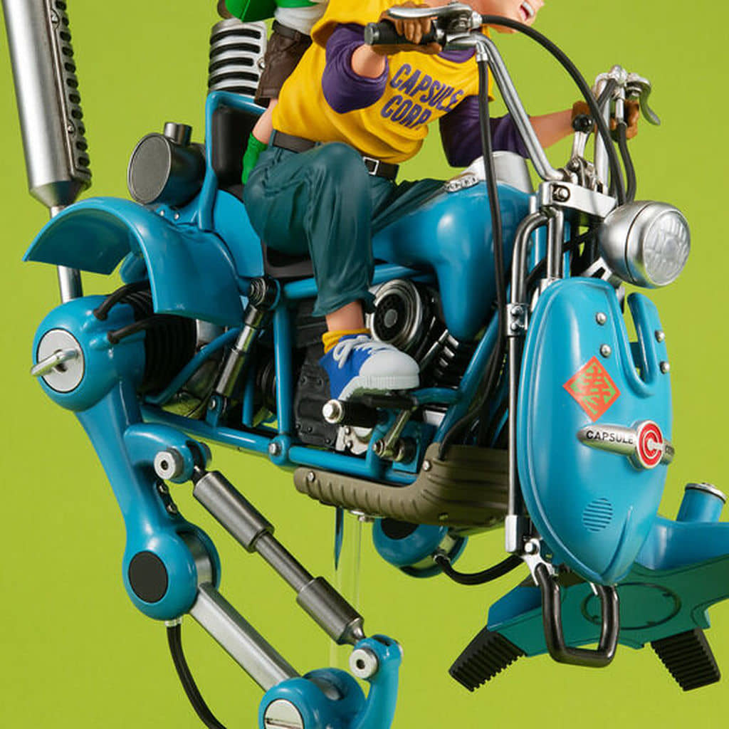 Desktop Real McCoy EX Son Goku & Gohan with Robot - Dragon Ball Z
