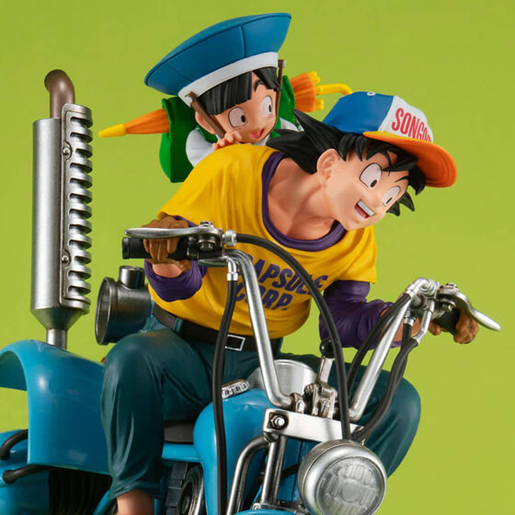 Desktop Real McCoy EX Son Goku & Gohan with Robot - Dragon Ball Z