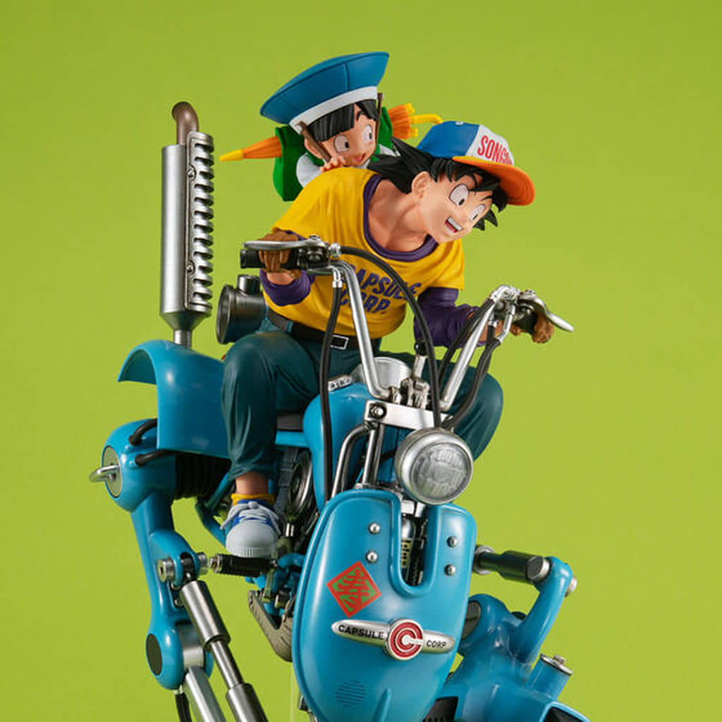 Desktop Real McCoy EX Son Goku & Gohan with Robot - Dragon Ball Z