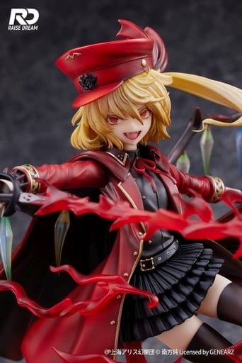 Flandre Scarlet Military Uniform Ver. 1/6 Painted PVC & ABS Figure - Raise Dream (Illustration: Sunao Minakata) (Pre-owned)
