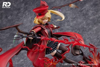 Flandre Scarlet Military Uniform Ver. 1/6 Painted PVC & ABS Figure - Raise Dream (Illustration: Sunao Minakata) (Pre-owned)