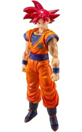 S.H.Figuarts Super Saiyan God Son Goku Figure Dragon Ball Super