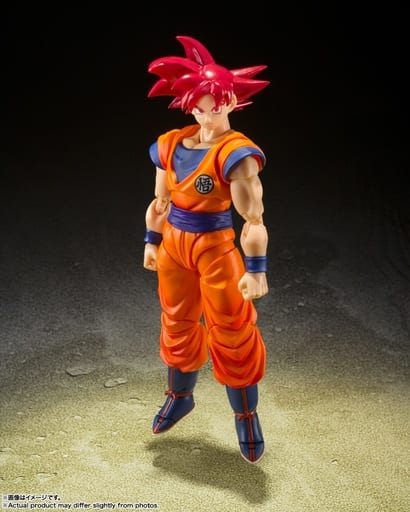 S.H.Figuarts Super Saiyan God Son Goku Figure Dragon Ball Super