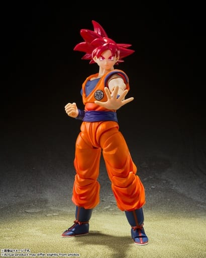 S.H.Figuarts Super Saiyan God Son Goku Figure Dragon Ball Super